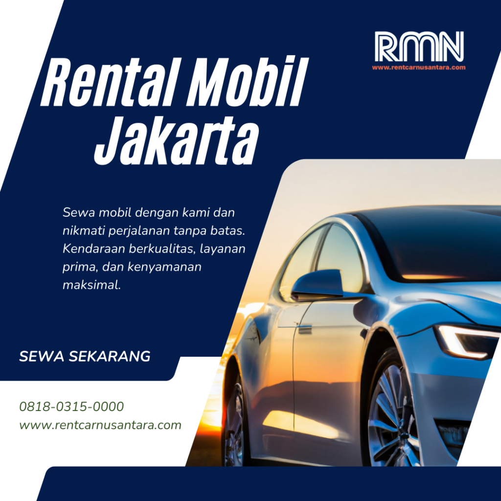 Rental mobil Jakarta antar jemput
